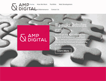 Tablet Screenshot of ampdigital.com